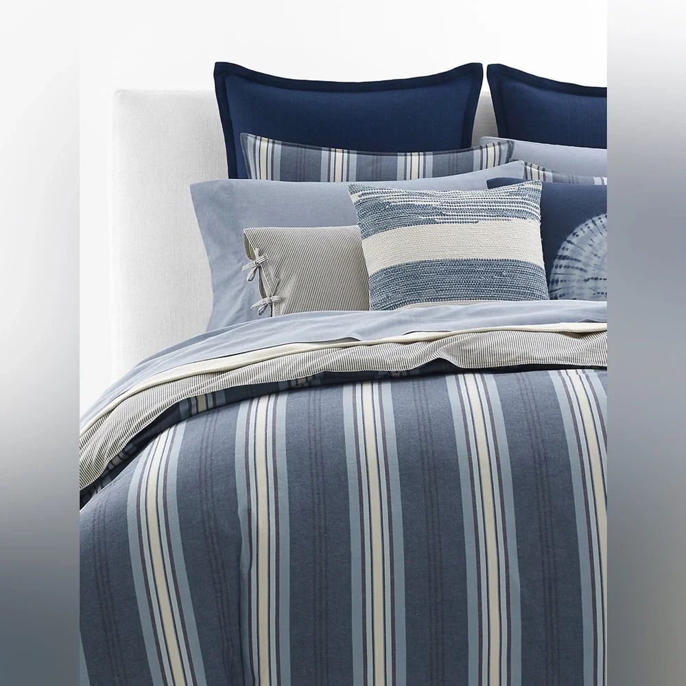 6 Pc Set Lauren Ralph Lauren Gavin Diamond Sheet Set + King Cases